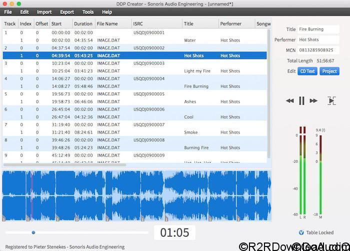 Sonoris ddp creator v3.1.4.0 for mac pro